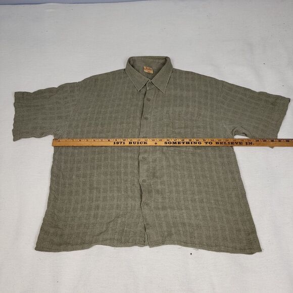 Jordan by Claudio Nucci Shirt Size XXL Button Down Short Sleeve Cooling Comfort - Picture 7 of 13